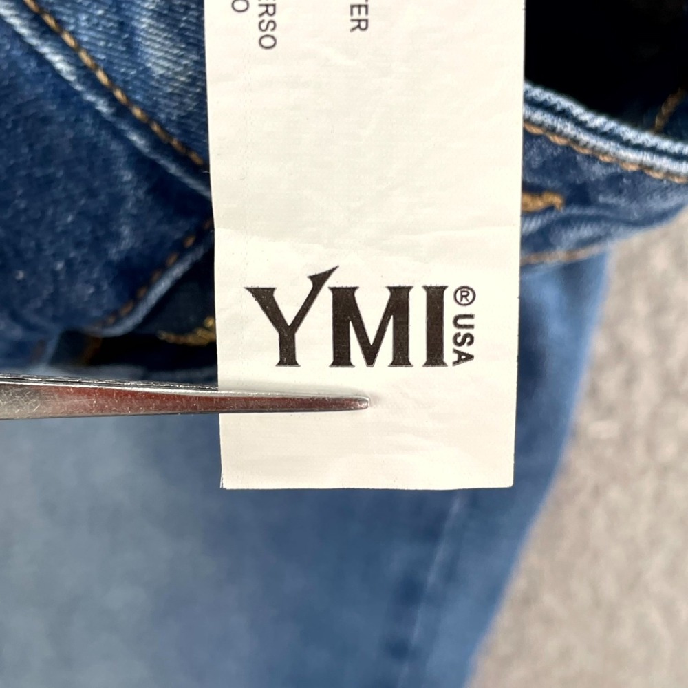 YMI Low Rise Bootcut Jeans Womens 15/32 Blue Denim Western Cowgirl Streetwear - Picture 12 of 16